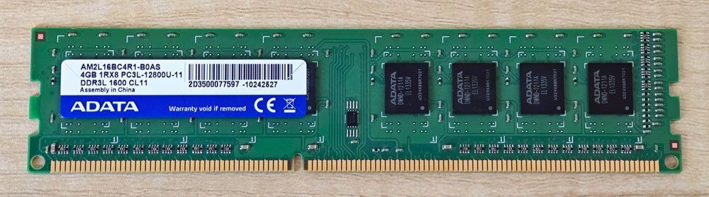 Memory / RAM: ADATA 4 GB DDR3-1600 RAM - NEU – Neu (gemäss Beschreibung) aus St.Gallen von Pheban