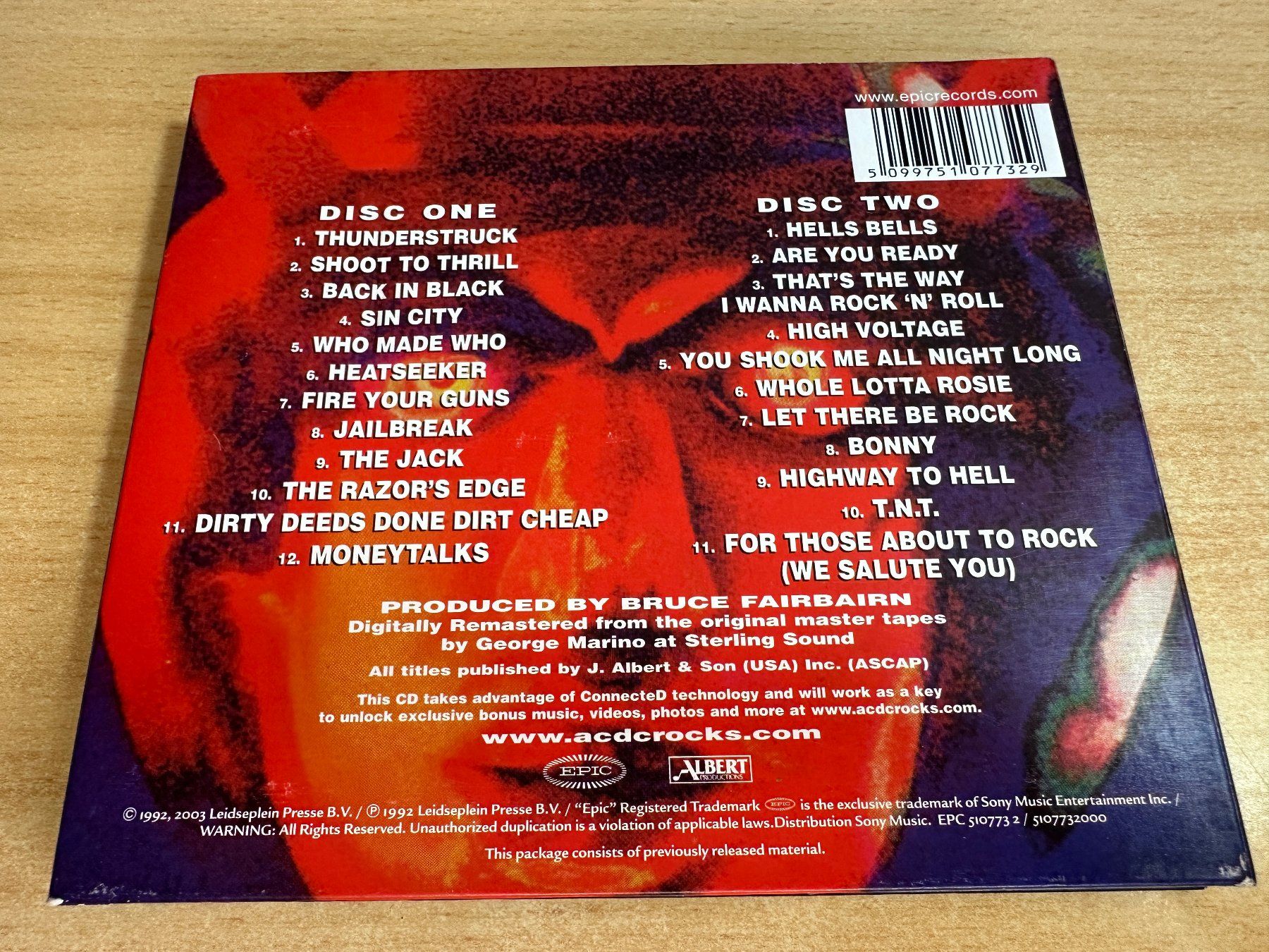 CD: K0 AC/DC – Live - 2 CD – Usato da Rikon im Tösstal venduto da Alpenmutz 1