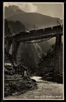 AK Amsteg, Gotthardbahn-Viadukt
