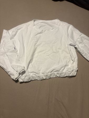 Weisses Sweatshirt, Herbst/Winter, Gr. S, Neuwertig! )