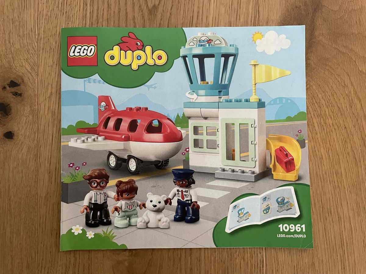 Lego Giocattoli: Lego Duplo 10961Flughafen mit Flugzeug – Usato da Hindelbank venduto da smb19 6
