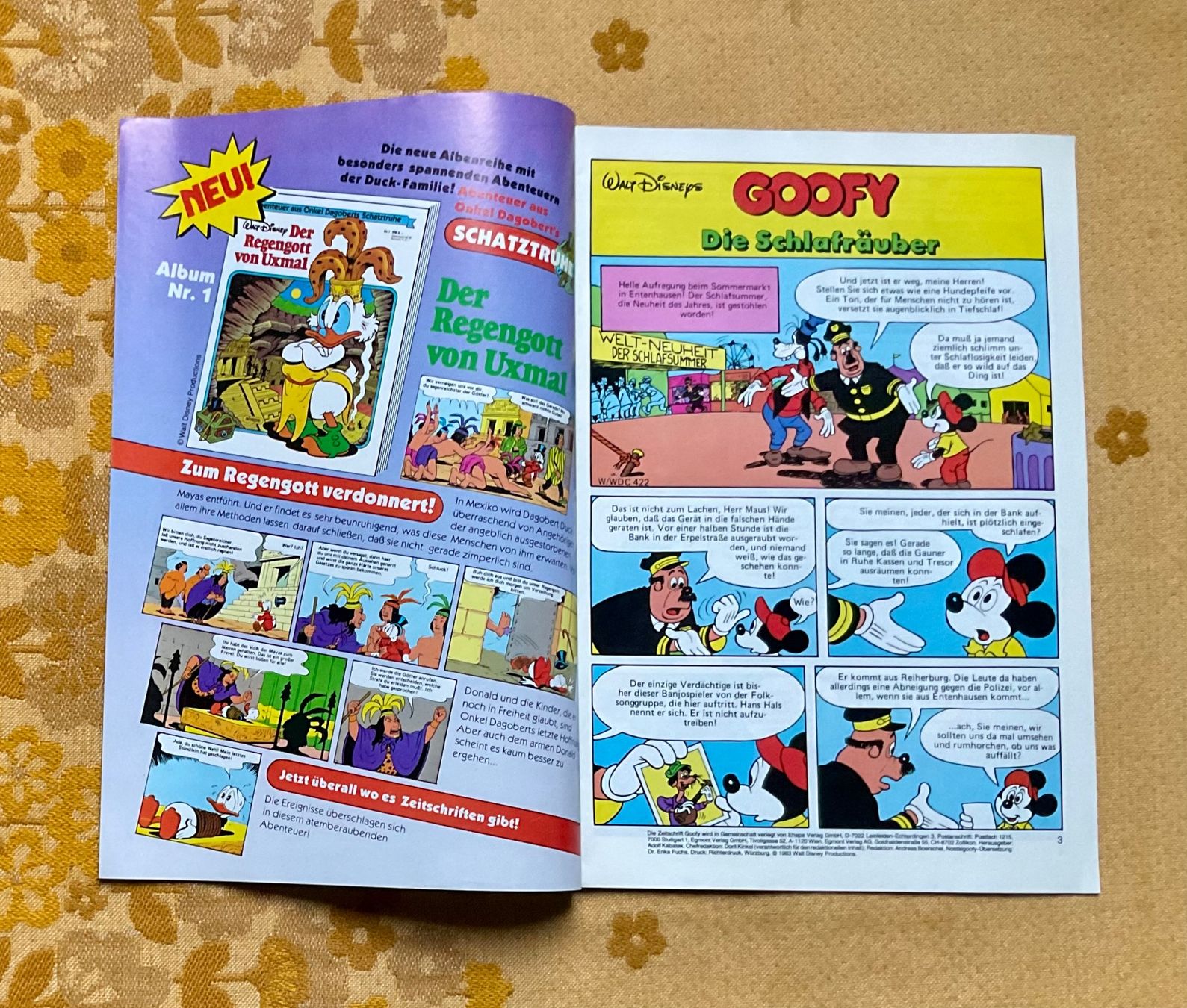 Comics: Goofy Heft Nr 8 von 1983 – Gebraucht aus Endingen von nathan05 1