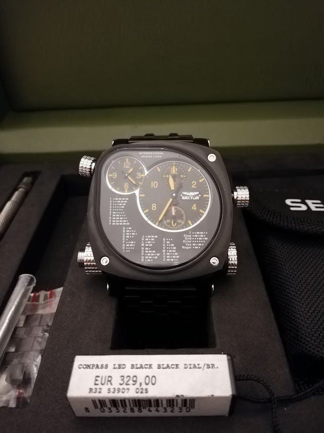 Sector Orologi: Sector Compass Uhr – Nuovo (secondo la descrizione) da Rotkreuz venduto da salvifin 1