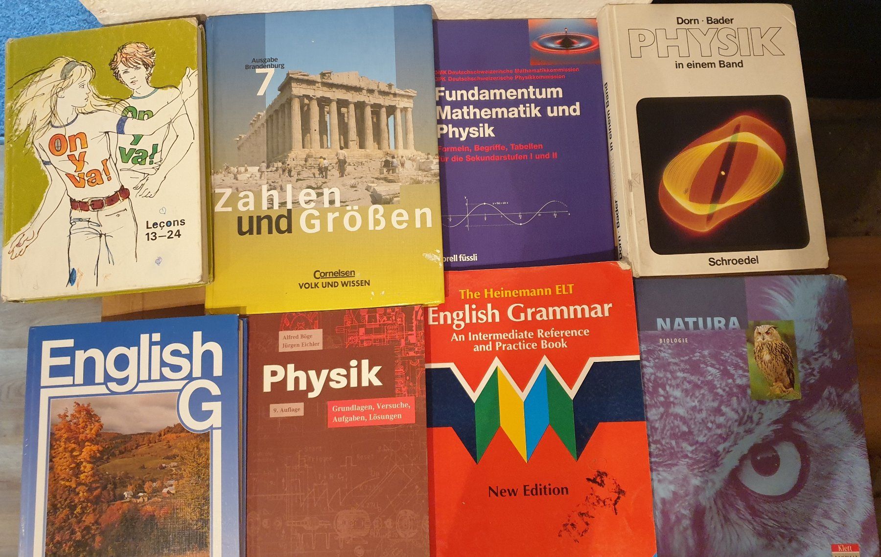 Bücher: Schulbücher aus Gymnasium / Kantonsschule – Gebraucht aus Münchenstein von Xoximilko 1