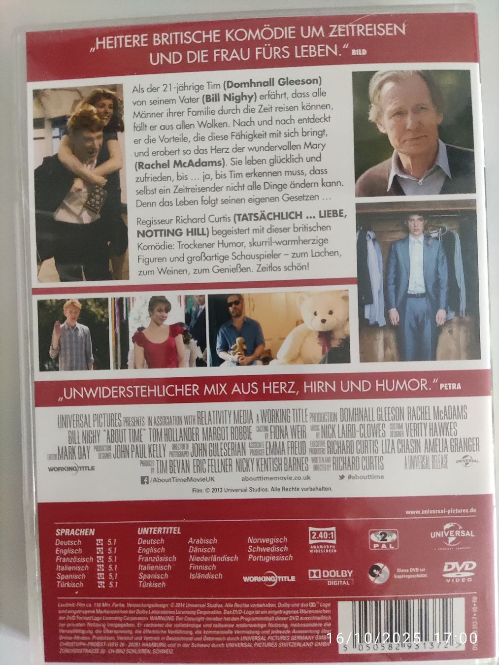 Tutti i DVDs: Alles eine Frage der Zeit – Usato da Basel venduto da Alacant 1