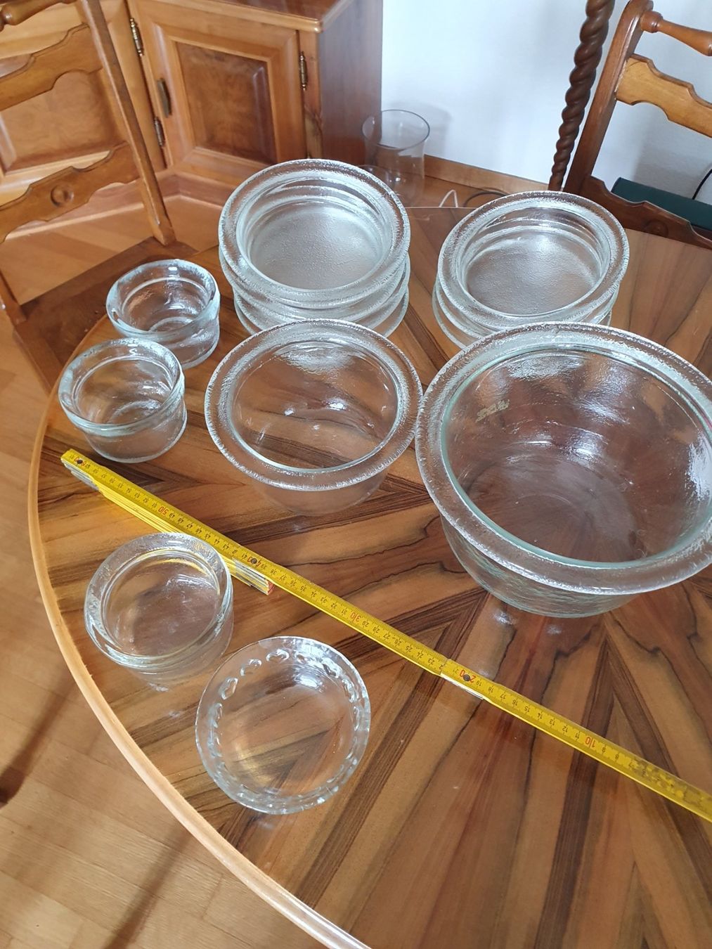 Glasi Hergiswil Set di piatti: Hergiswil Glas Dessergeschirr – Nuovo (secondo la descrizione) da Baden venduto da Hilda7