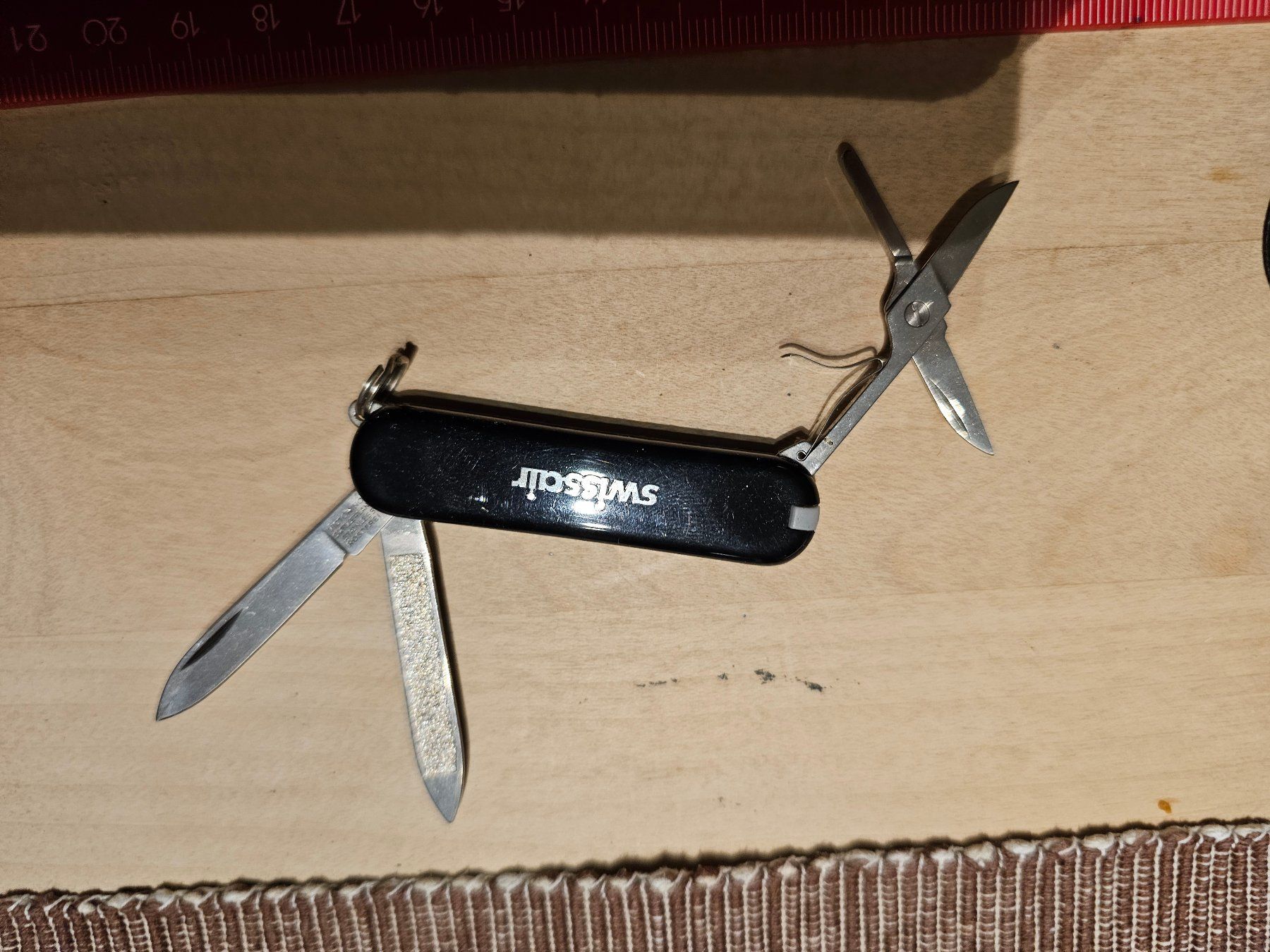 Swissair Coltelli tascabile: Swissair kleines Sackmesser – Usato da Rottenschwil venduto da epaveart 1