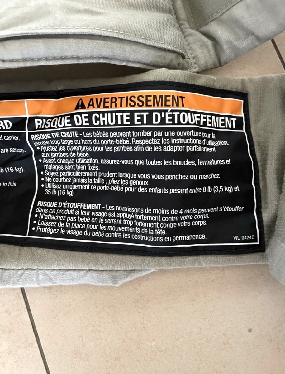 Nuna Porte-bébés ventraux & dorsaux: Nuna Babytrage – D'occasion à Kerzers par Beluluu 2