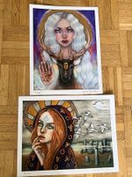 Tammy mae moon kunstdrucke original signatur / celtic wicca