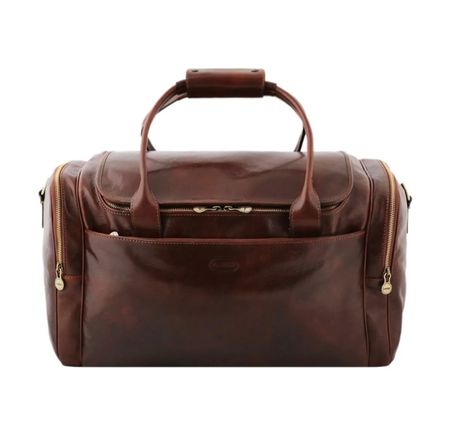 Reisetasche Leder England - Farbe: Braun