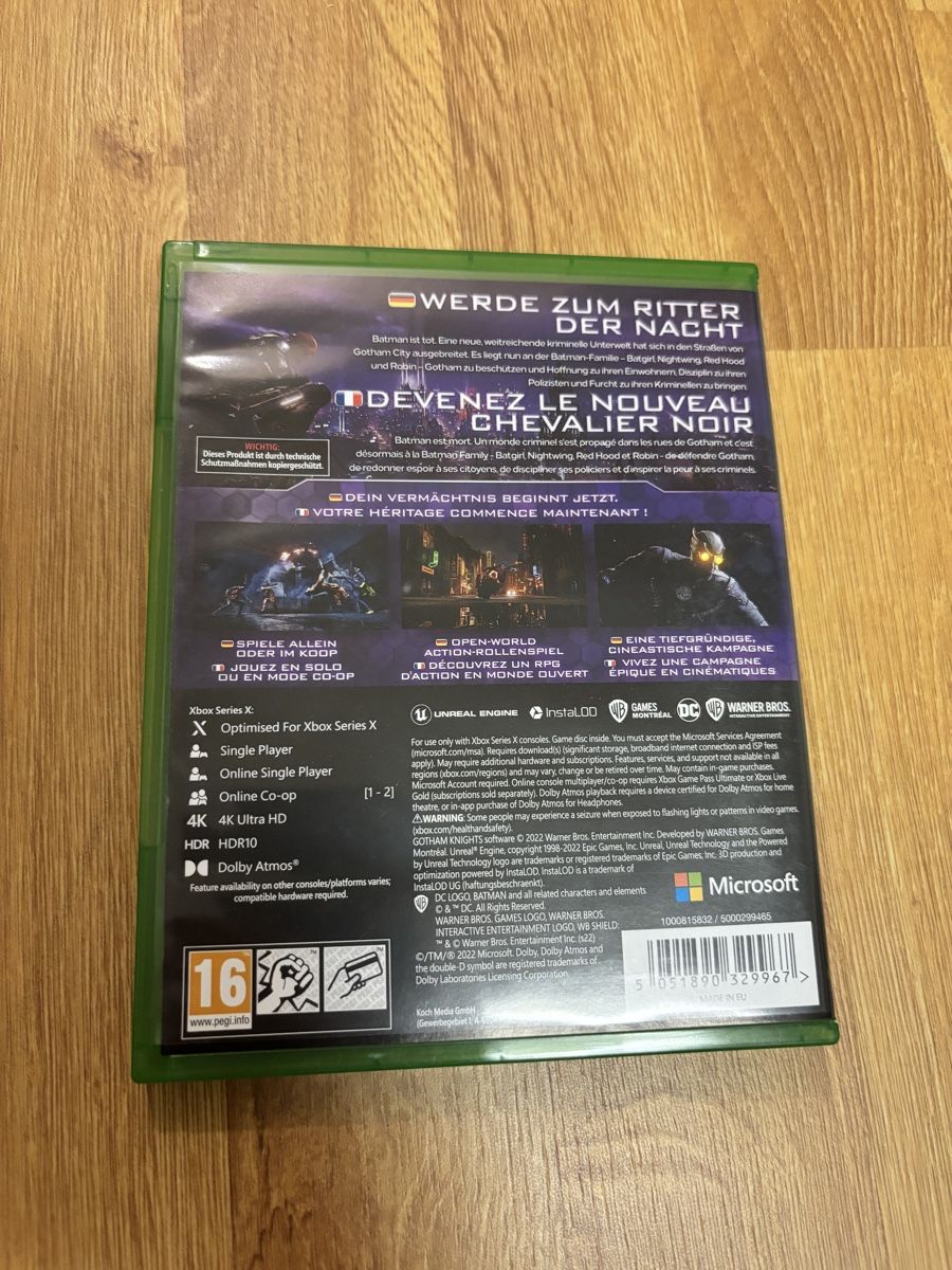 Giochi: Xbox Series X Gotham Knights – Usato da Luzern venduto da Armastra 1