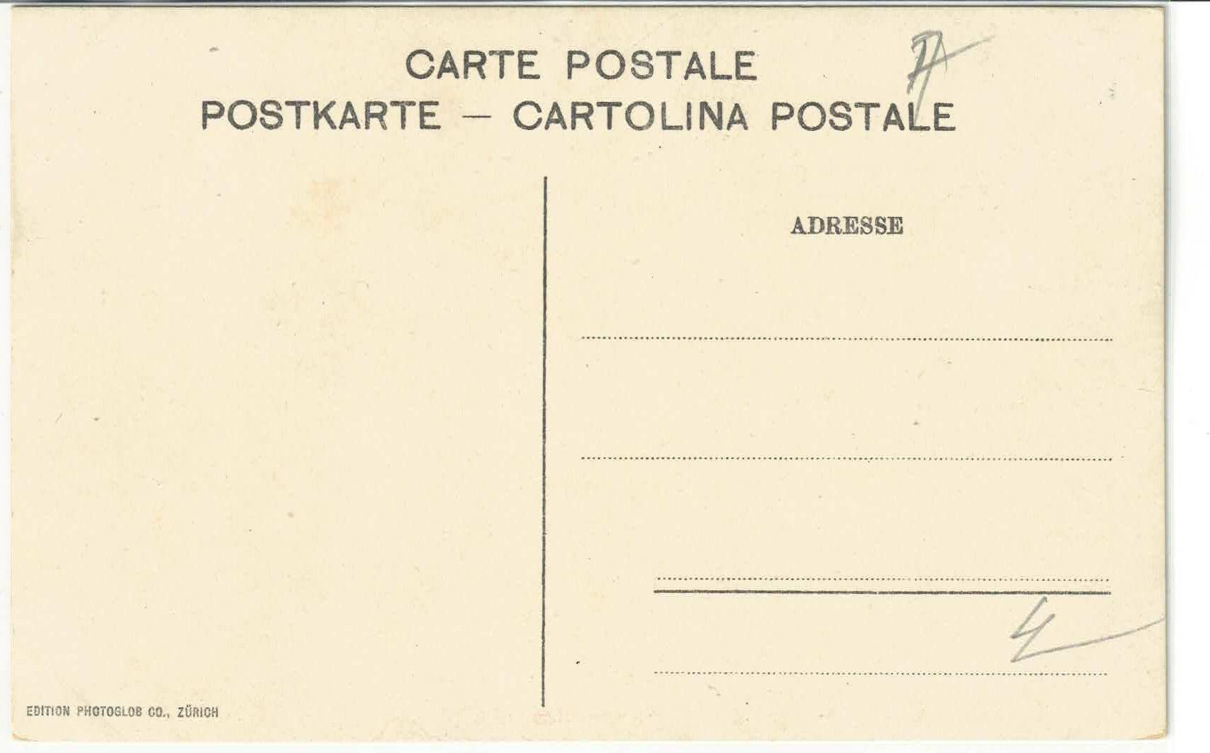 Cartoline postali: Luzern - Fischerboot, Schwäne - Litho – Usato da Ettingen venduto da Kartenplanet 1