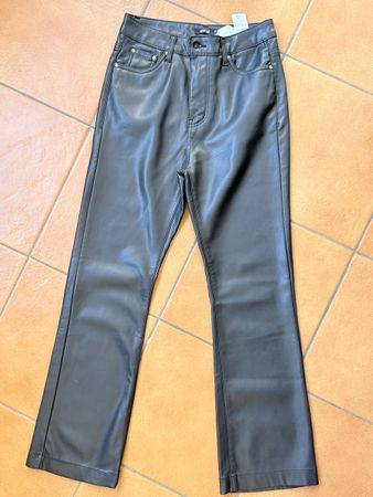 Pantaloni in ecopelle Nuna Lie