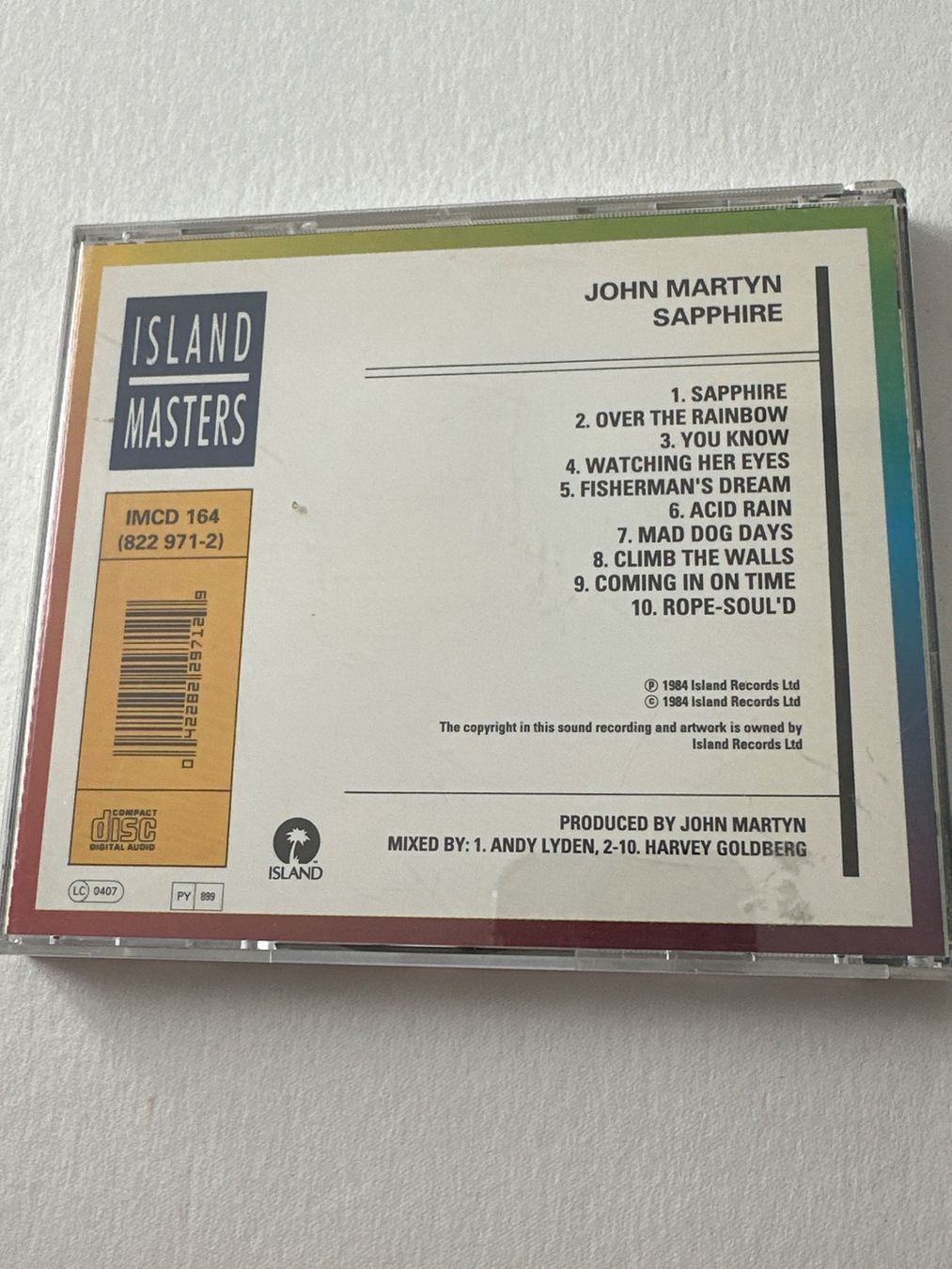 CD: John Martyn - Saphire (Vergriffene CD, Reissue) – Usato da Wabern venduto da fri_t6kq 1