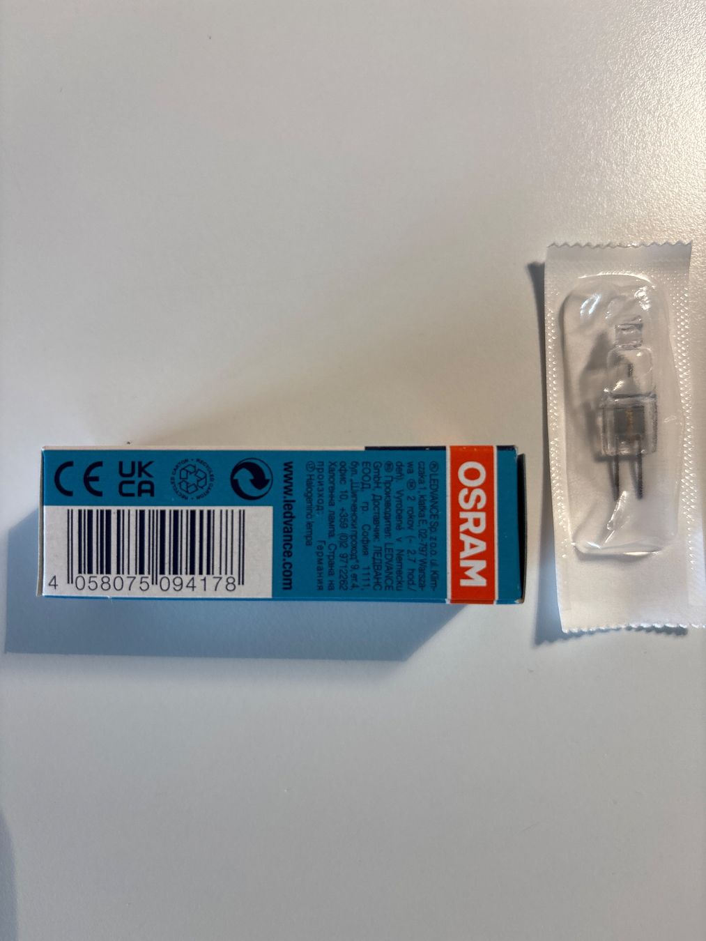 Osram Lampade: Halogen Stiftsockel 12V 10W G4 – Nuovo e nell'imballaggio originale da Kirchleerau venduto da koerbel 1