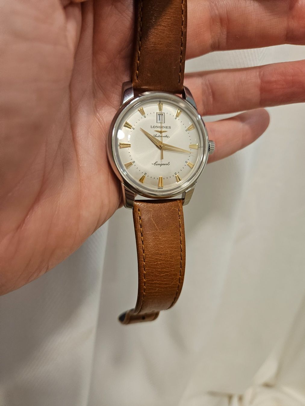 Longines Orologi: Longines Heritage Conquest, 40mm, L1.645.4.75.4 – Nuovo (secondo la descrizione) da Au SG venduto da Mavado 4