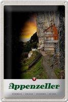 Blechschild-APPENZELL ALPSTEIN BERGGASTH