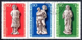 BRIEFMARKEN ZUSAMMENHÄNGEND BUDAVARI GOTIKUS SZOBOR -  SP10