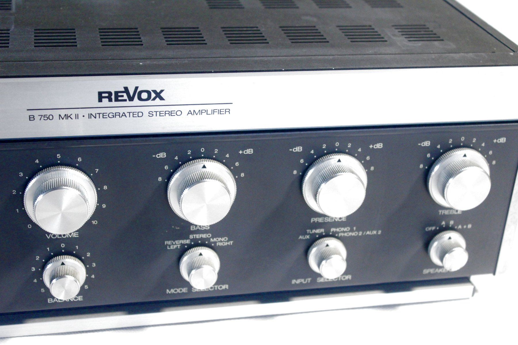 Revox Amplificateurs: Klassiker der Willi Studer GmbH: REVOX B 750 Mk. II – D'occasion à Bern par kultiges 3