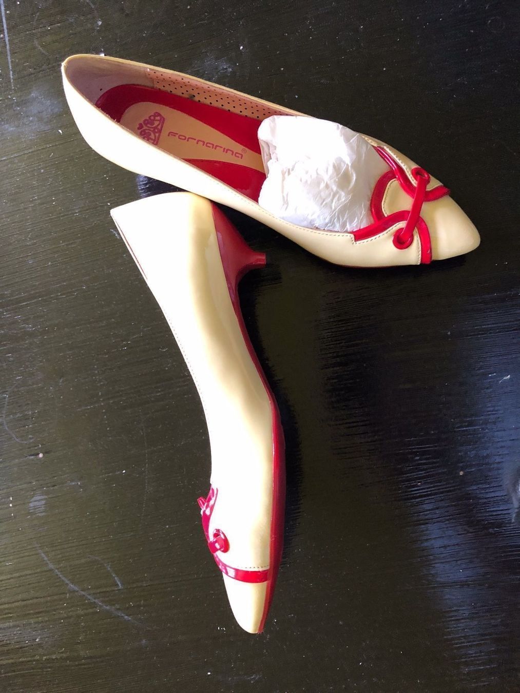 Damenschuhe: Fornarina Pumps mit kurzem Absatz – Neu (gemäss Beschreibung) aus Unterseen von amj_zz7j 1