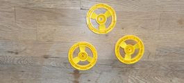 Lego Znap Propeller 9x2 gelb Rad 68 mm Felge Turbinen Lüfter