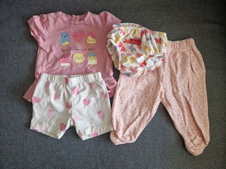 Babykleiderset Gr. 56 / 62