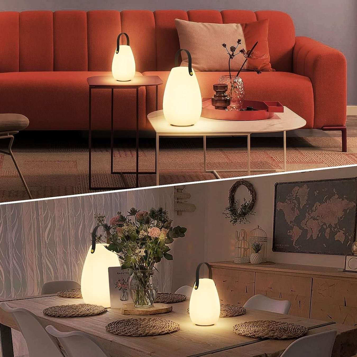 Lampade: 8 Farben Dimmbar Tischleuchte – Nuovo e nell'imballaggio originale da Nuglar venduto da SaleRitter 2
