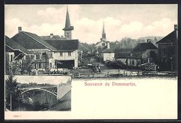 Dommartin, Les Eglises, La Rue, Le Pont
