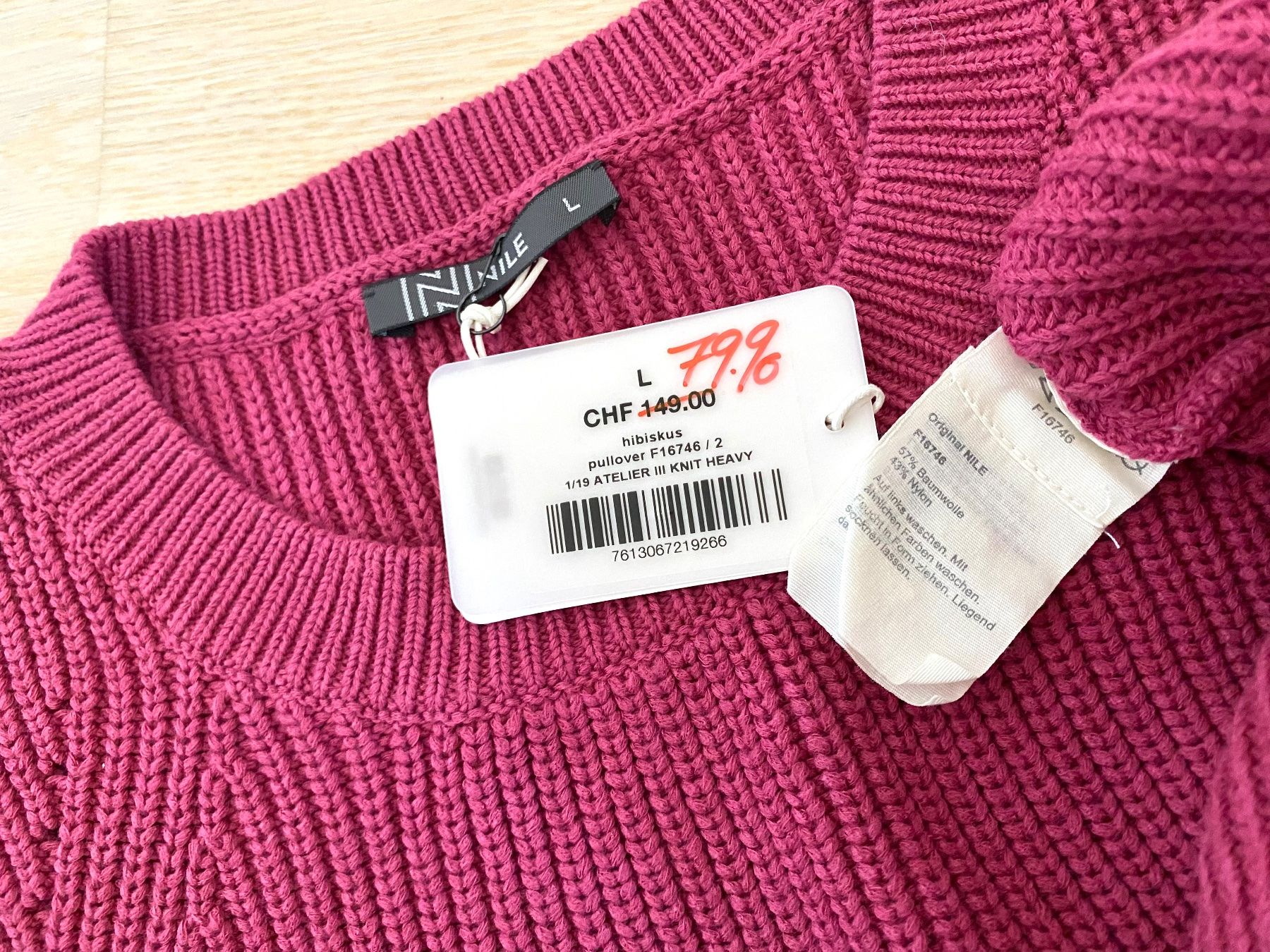 Nile Maglioni & Felpe: Damen Pullover von NILE Gr. L. Neu. Baumwolle. – Nuovo e nell'imballaggio originale da Siselen BE venduto da Melody-76 9