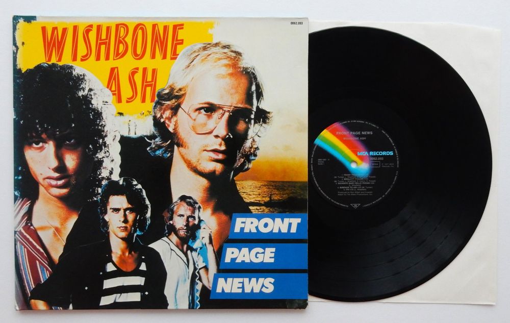 Vinyl / LP Album « Wishbone Ash - Front Page News » - 1977 (Gebraucht ...
