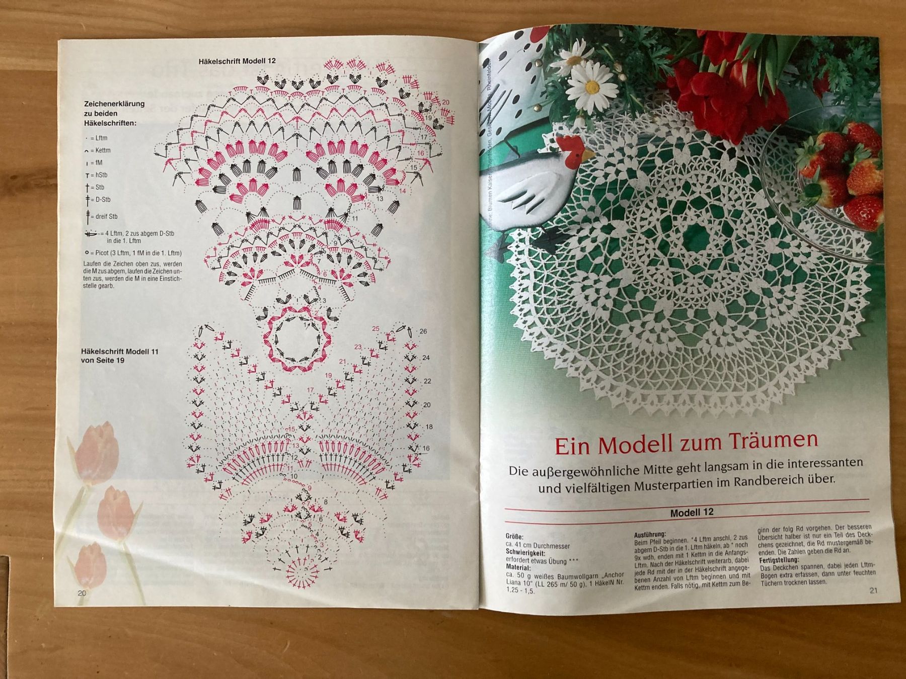 Zeitschriften & Magazine: Filethäkeln : leicht gemacht Spitzendeckchen Gardinen... etc – Gebraucht aus Subingen von ArtBead 3