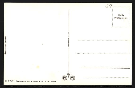 Cartoline postali: AK Schuls, Dorfplatz mit Brunnen – Usato da Berlin venduto da bartko-reher 1