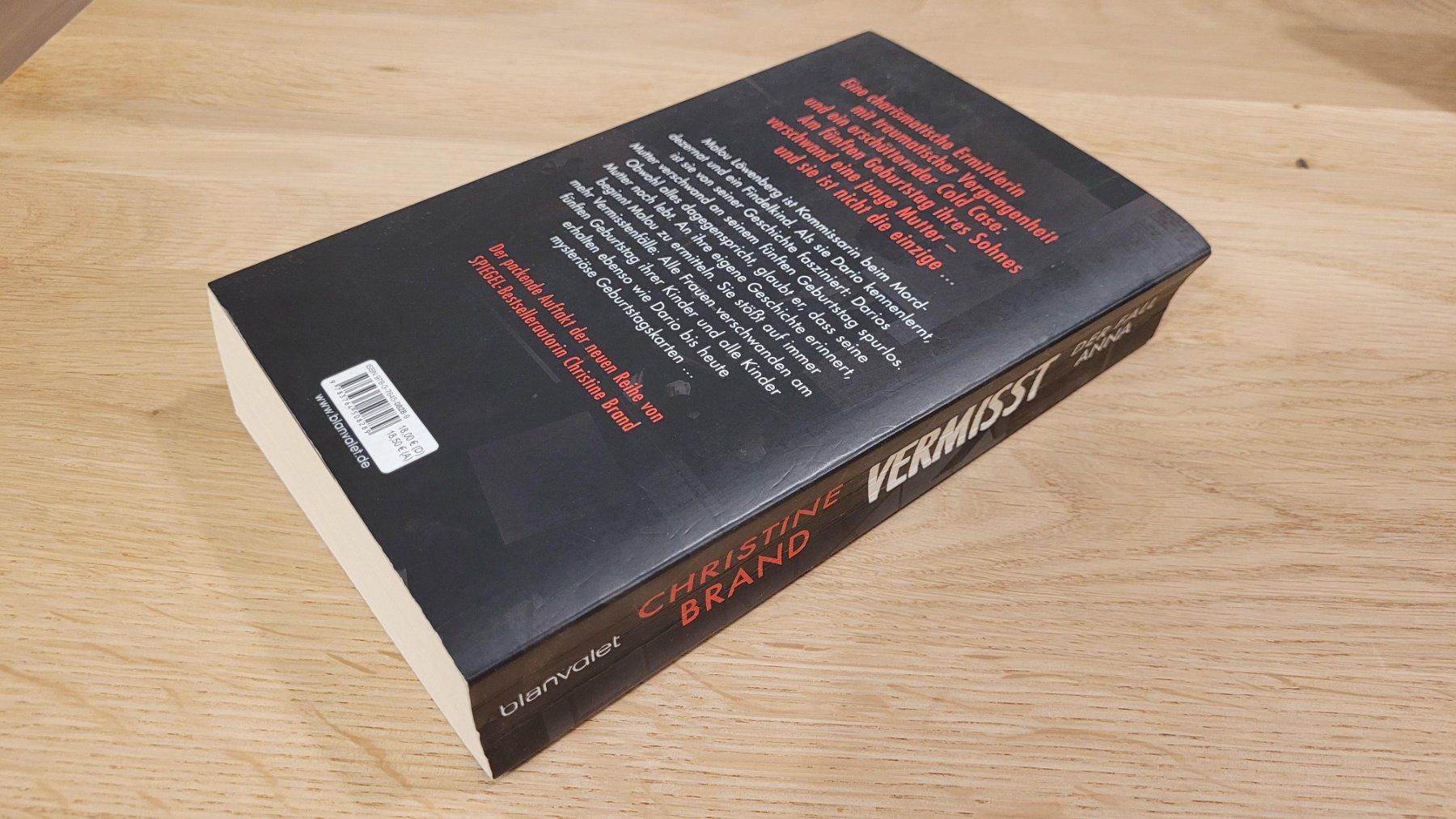 Libri: Christine Brand - Vermisst - Der Fall Anna – Usato da Pfäffikon ZH venduto da MatthiasWilli 1