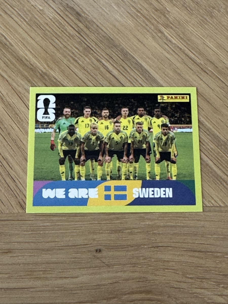 Panini Carte collezionabili: Panini 2026 SWE 13 – Nuovo (secondo la descrizione) da Grand-Lancy venduto da cyr_n5ky