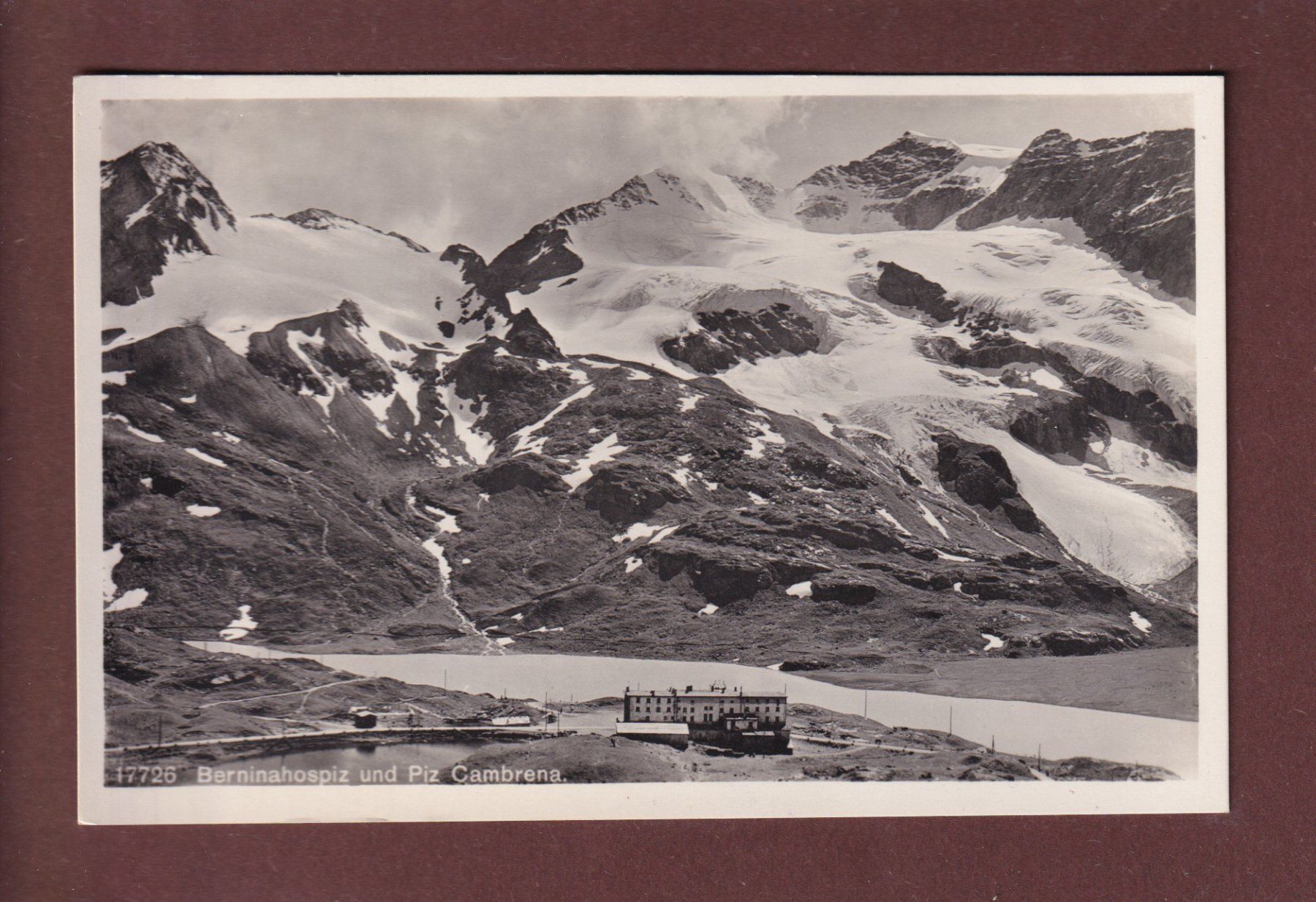 Cartoline postali: BERNINA-HOSPIZ - Piz Cambrena – Usato da Pully venduto da nicecards