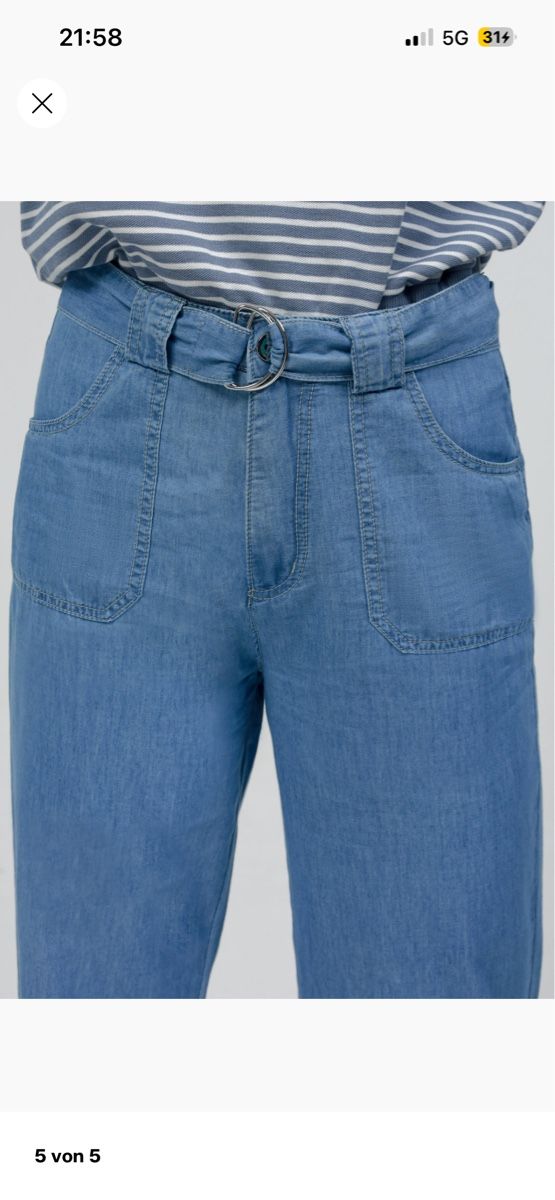 Anna Field Jeans: jeans straight leg by Anna Field – Nuovo e nell'imballaggio originale da Nussbaumen AG venduto da c.4 6