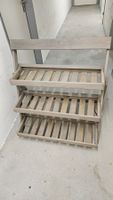 Pflanzentreppe Holz dreistufig klappbar, gebraucht