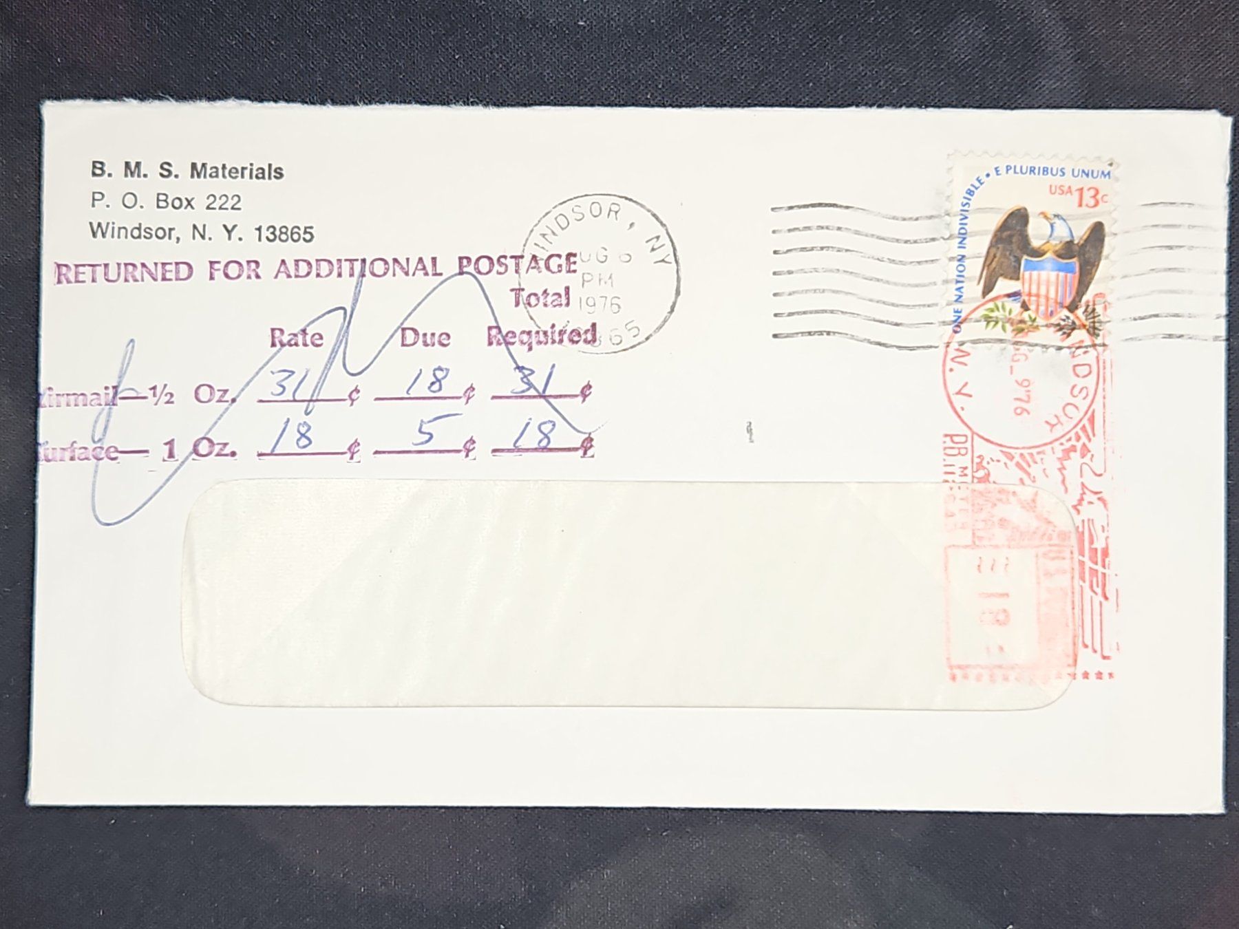 Tutti i francobolli: CL25 Enveloppe + Timbre USA 1976 – Usato da Cousset venduto da Patrick_Collections
