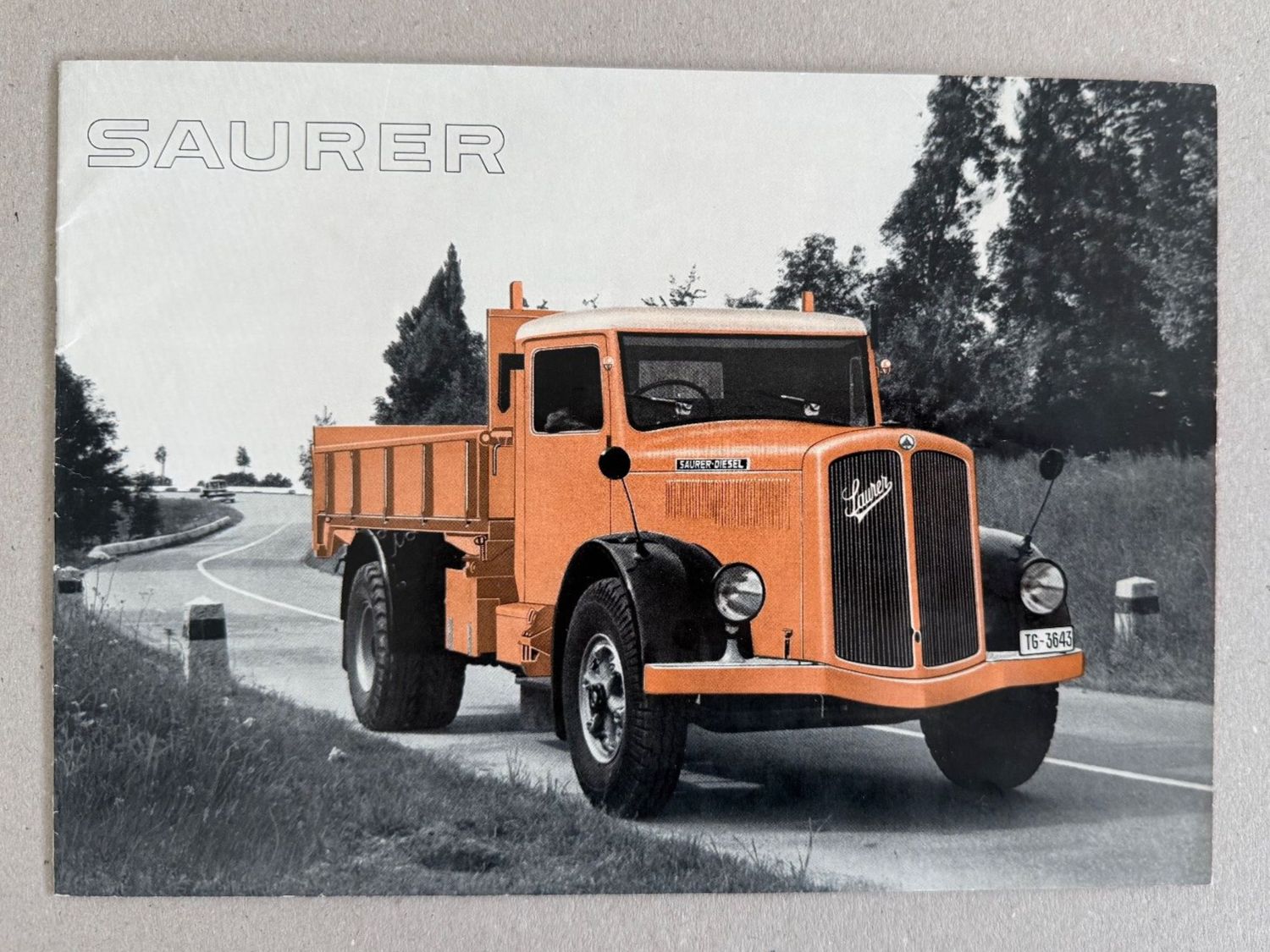 Saurer Documenti: SAURER BERNA Prospekt – Usato da Stans venduto da Huonder66