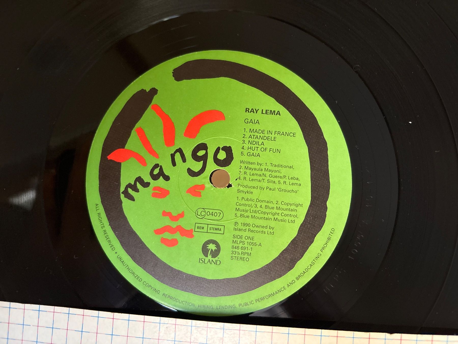 Dischi in vinile: A751 Ray Lema Gaia – Usato da Frutigen venduto da Philippe_jsp 2