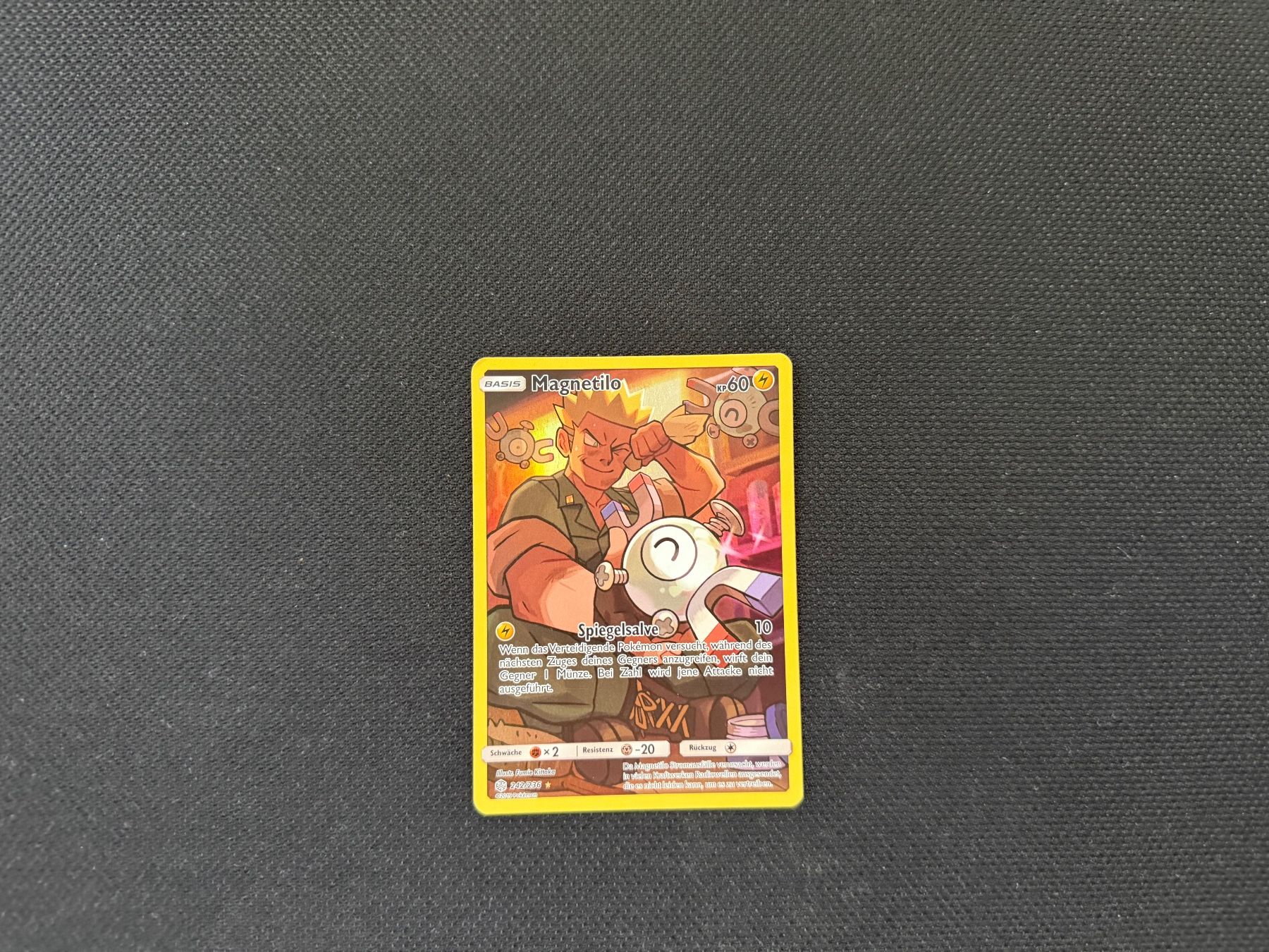 Pokémon Carte collezionabili: Magnetilo 242/236 – Usato da Zürich venduto da mountainwizard00