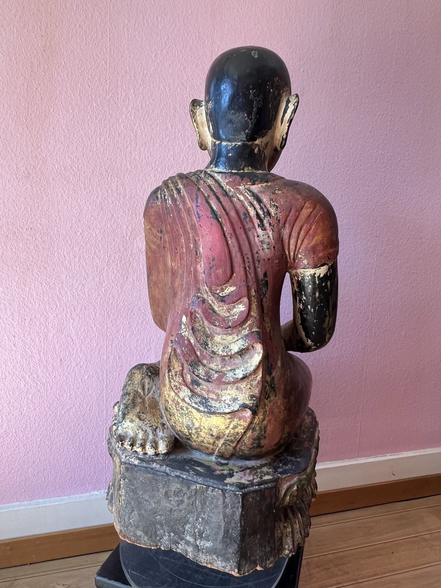 Sculture & Statue: Antike Siam Buddha Statue, Holz – Usato da Zürich venduto da juergarno 6