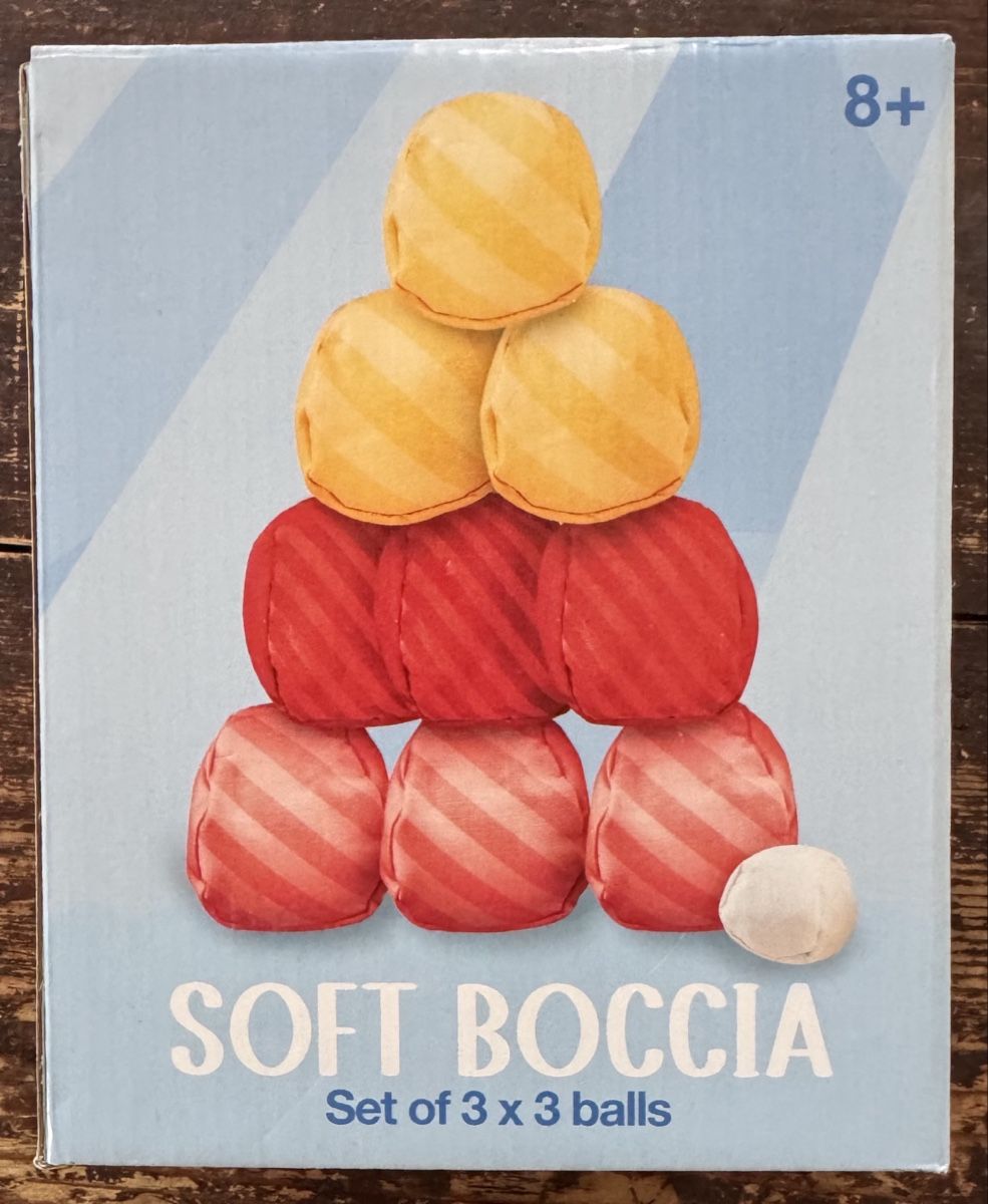 Giochi: Soft Boccia Set - 3 x 3 Bälle - NEU & ORIGINALVERPACKT – Nuovo e nell'imballaggio originale da Mülligen venduto da Romangull