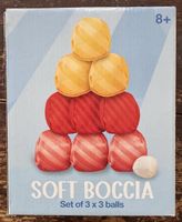 Soft Boccia Set - 3 x 3 Bälle - NEU & ORIGINALVERPACKT