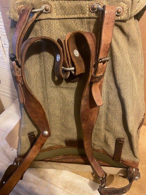 Schweizer Armee Zaini: MILITÄR RUCKSACK 1955  CH ARMEE – Usato da Chur venduto da silbermon 3