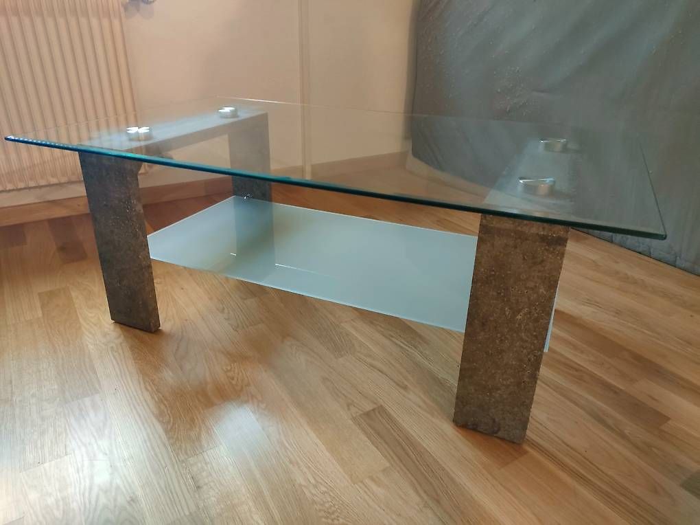 Tavoli: Table basse en verre - avant déchetterie  – Usato da Renens VD venduto da lptvs_22 1