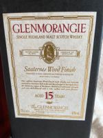 Whisky Glenmorangie Sauternes Wood Finish
