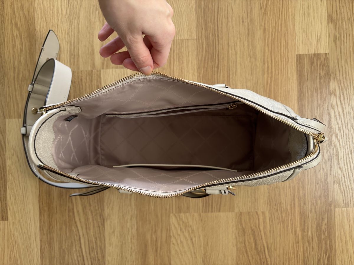 Michael Kors Taschen für Damen: Michael Kors Handtasche beige Leder Damen – Gebraucht aus Zürich von Shoppingqueen98 5