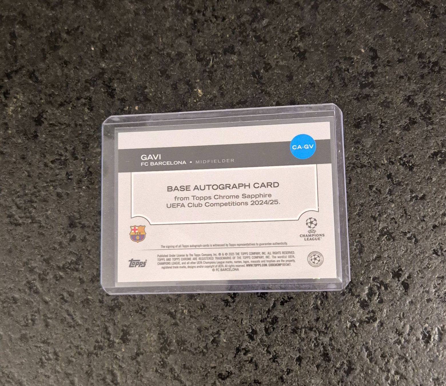 Topps Carte collezionabili: Gavi /25 Autogramm - Barcelona - Topps – Nuovo (secondo la descrizione) da Burg AG venduto da Danoe 1