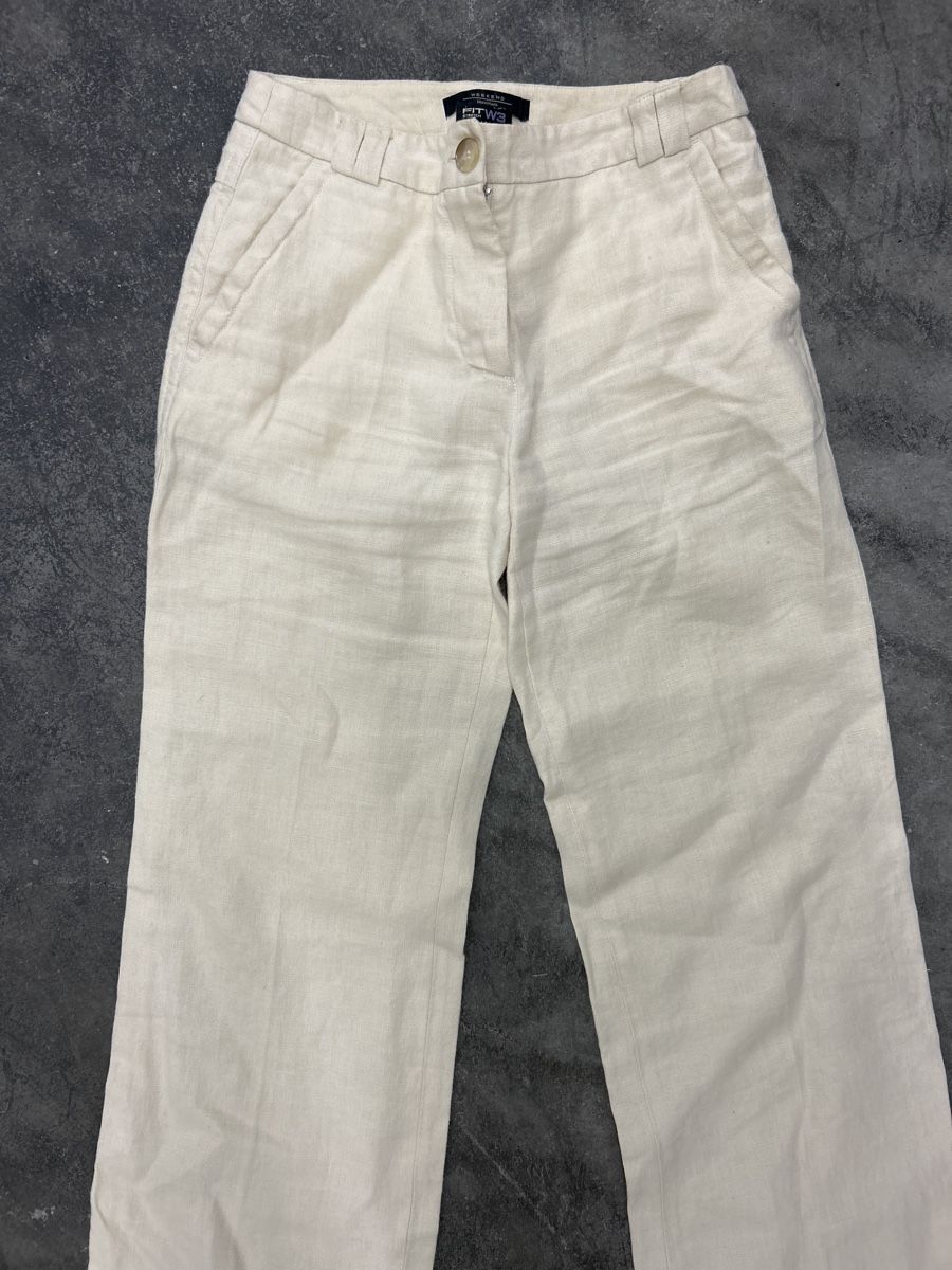 Max Mara Hosen: Max Mara Leinen Hosen beige – Gebraucht aus Bern von floorball_zoro 1